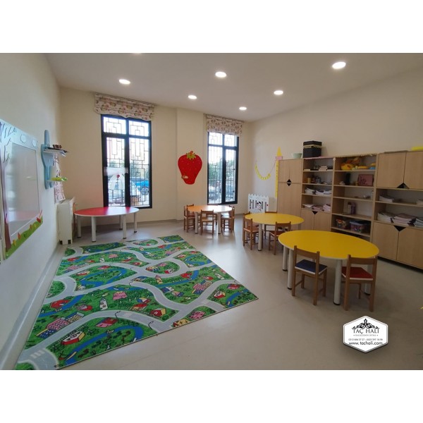 Kids Club Oyun Parkı Bukle Halı